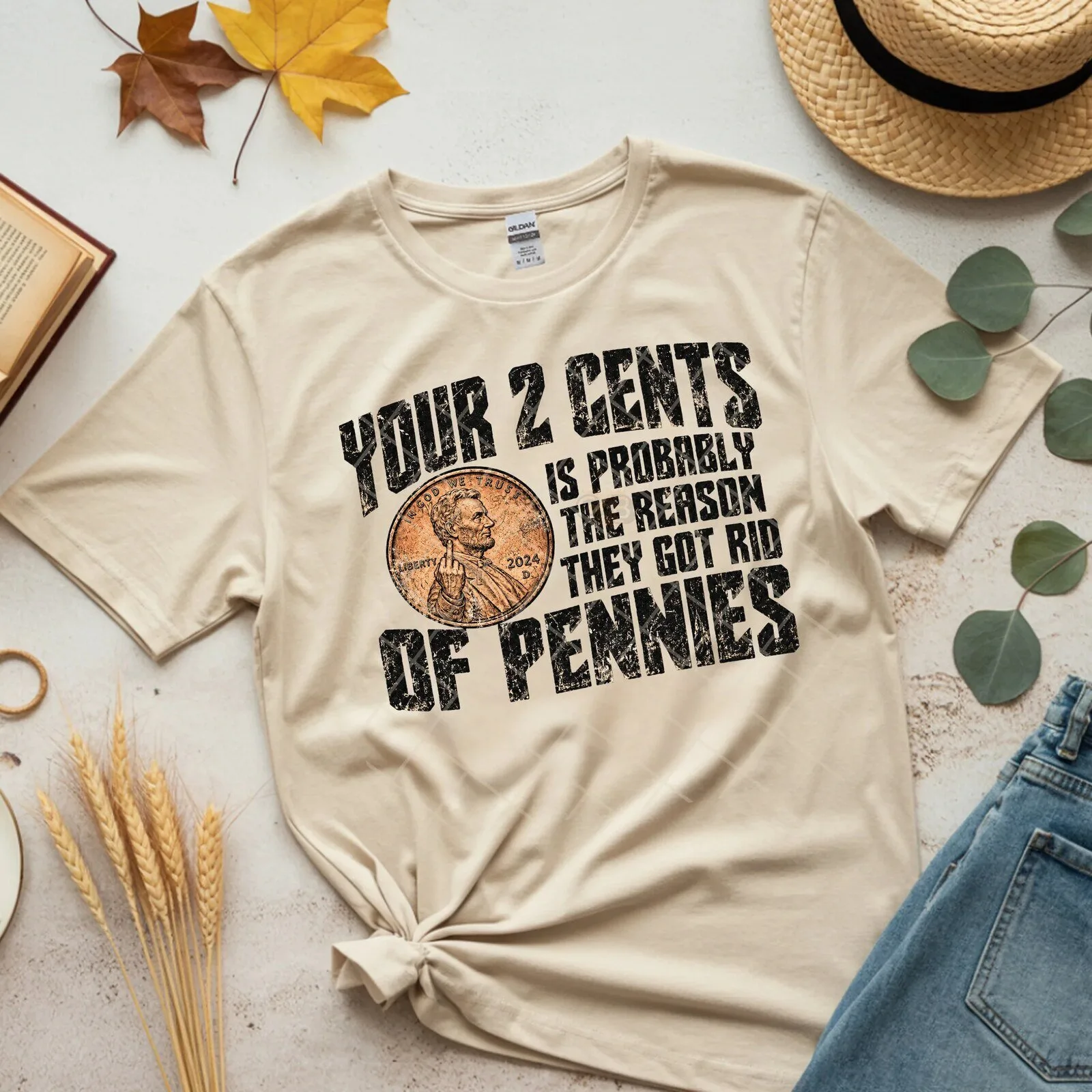 Funny Penny Lincoln Quote Sarcastic Humor T-Shirt 5 Funny Penny Lincoln Quote Sarcastic Humor T-Shirt