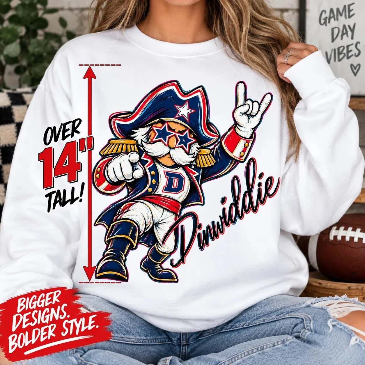 Midlothian High School Knights Mascot Graphic Design Sweatshirt 7 Midlothian High School Knights Mascot Graphic Design Sweatshirt